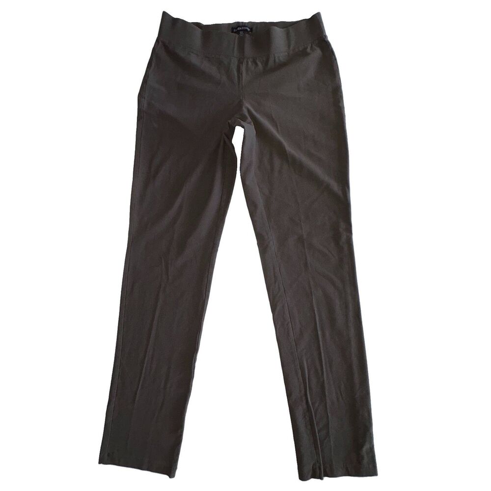 Eileen Fisher Womens Size XS Pants Washable Stretch Crepe Slim Ankle Green